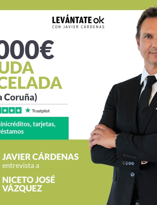 Javier Cárdenas entrevista a un exonerado de Narón (La Coruña) con la Ley de Segunda Oportunidad