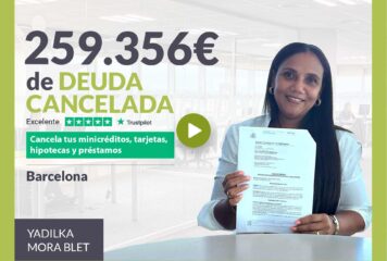 Repara tu Deuda Abogados cancela 259.356€ en Barcelona (Cataluña) con la Ley de Segunda Oportunidad
