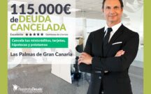 Repara tu Deuda Abogados cancela 115.000€ en Las Palmas de Gran Canaria con la Ley de Segunda Oportunidad