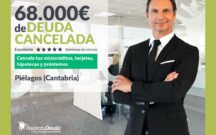 Repara tu Deuda Abogados cancela 68.000€ en Piélagos (Cantabria) con la Ley de Segunda Oportunidad