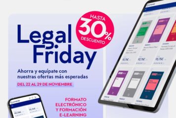 Vuelve el Legal Friday de Lefebvre con descuentos de hasta el 30% en productos electrónicos y cursos de formación