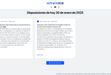 HoyAIBOE: la nueva aplicación con IA impulsada por Sozpic y AltaMK que revoluciona el acceso al BOE