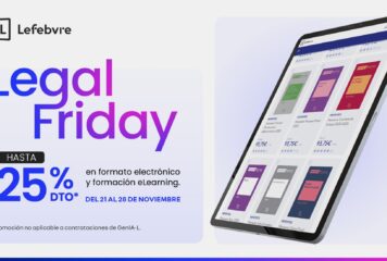 Lefebvre lanza una nueva edición del Legal Friday con descuentos hasta del 25 % para profesionales jurídicos