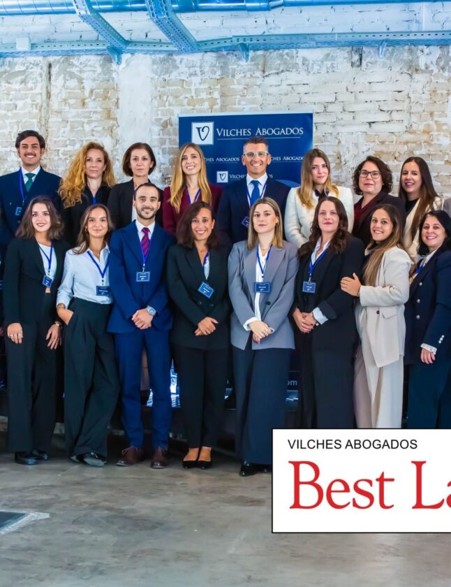 Vilches Abogados, reconocido como uno de los mejores bufetes por cuarto año consecutivo por ‘Best Lawyers’