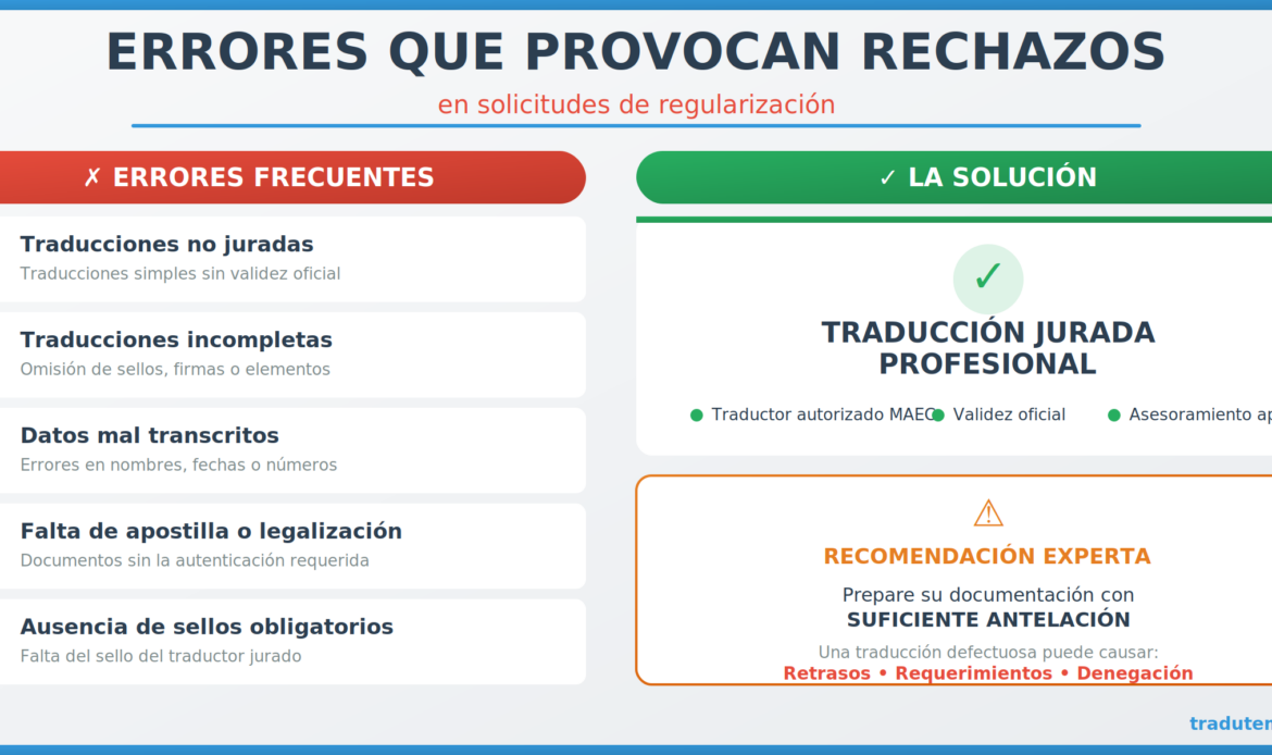 Tradutema alerta sobre la importancia de la traducción jurada en la regularización de extranjeros