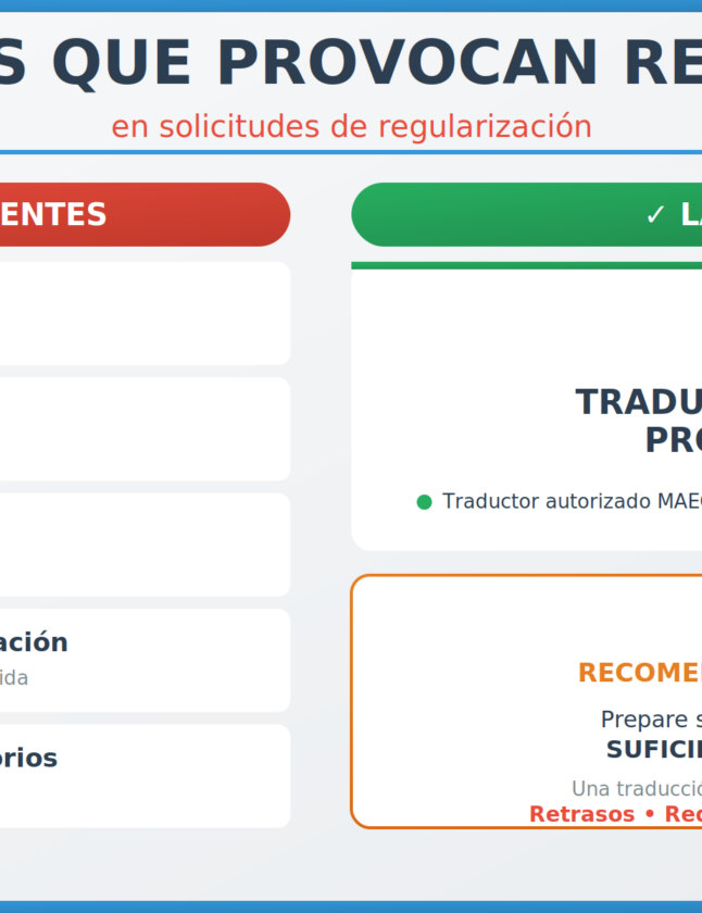 Tradutema alerta sobre la importancia de la traducción jurada en la regularización de extranjeros